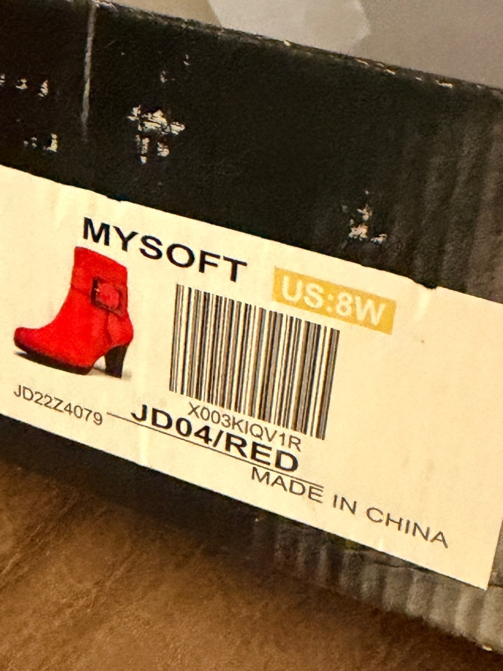 Mysoft Heeled Boots NIB - Picture 6 of 7